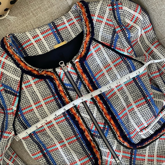 Rebecca Minkoff embellished blazer sz 0 - Picture 12 of 13